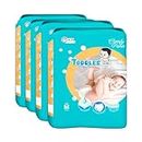 TODDLES Comfy 136 Baby Diaper Pants (Size - M) Combo of 4 With Quick Absorption Technology and Extra Protection | Easy to Pull Up and Remove