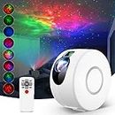 Bozhihong Star Projector,LED Galaxy Projector Light with Nebula,Night Light Projector with Remote Control for Kids Baby Adults Bedroom/Party/and Night Light Ambience (White)