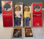 NEW American Girl Doll 18" JULIE Original and Beforever GIFT SET Book Box NRFB 
