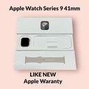 Apple Watch Gen 9 Series 9 41mm Aluminum Case with S/M Sport Band - Starlight...