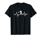 Baseball Heartbeat Cool Design pour les fans de sport T-Shirt