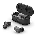 Belkin SoundForm True Wireless Earbud Headphones (Bluetooth Earphones for iPhone, Samsung, Google, Touch Control, Portable Charging Case, 24 Hours Playtime, Noise Isolation, Sweatproof) - Black