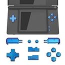 eXtremeRate Chameleon Purple Blue Replacement Full Set Buttons for Nintendo DS Lite Handheld Console, Custom D-pad A B X Y Start Select R L Power Volume Keys for Nintendo DS Lite NDSL -Console Without