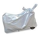 Autofit Waterproof Body Cover Heat and Dust Resistant scooty/Bike Accessories Essentials for (Silver Check, Activa,Scooter,SCOOTY Size)
