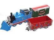 2013 Deluxe THOMAS  THE TRAIN Christmas express HO Scale Bachmann WORKS!