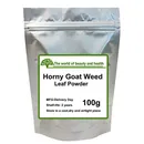 Natürliche Horny Goat Weed Blatt Pulver Gute Preis Epimedium