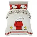 Franco Peanuts Charlie Brown & Snoopy Classic Pals Super Soft Comforter and Sheet Set, 5 Piece Full Size, (Official Licensed Product) Collectibles