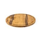 Front of the House SPT054MUB21 12" Round Rustic Chic Cutting Board, Bamboo, 12 Inch Diameter