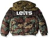 Levi's Big Boys' Puffer Jacket, Cypress Camo, XL