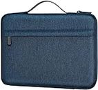 Dynotrek Root 15.6 inch Laptop Sleeve Case Cover Pouch with Handle Computer Bag for MacBook Pro 16"/15" Dell Lenovo HP Asus Acer Chromebook (Denim Blue)