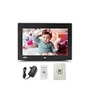 Miracle Digital 7''(17.78) IPS Digital Photo Frame High-Def.ScreenBuilt in 8GB Memory 2GB RAM 180°Wide Angle Viewing Video Audio Support SD USB Disk Card,Remote Photos SlideShow.