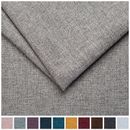 Malbec Linens Soft Plain Linen Look Heavy Furnishing Upholstery Fabric