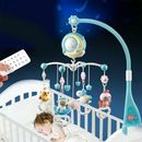 Baby Musical Bed Bell Kid Crib Musical Mobile Cot Music Box Gift Baby Rattle Toy