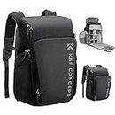 K&F Concept Sac à dos pour appareil photo photographes, avec compartiment pour ordinateur portable 16 pouces, DJI Mavic Drone (sac à dos Alpha 25L)…