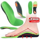 Plantar Fasciitis Insoles Foot Arch Support Insert Orthotic Shoes Orthotics Pad