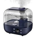 Sejoy Humidifiers for Bedroom Large Room 5L Quiet Ultrasonic Warm & Cool Mist Humidifier, Auto-Shut Off Humidifiers for Babies Nursery Bedroom Whole House Office Plants, Navy Blue