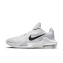 NIKE Air Max Impact 4 Basketball Shoes Adult DM1124-100 (White/BL), Size 14, White, 14