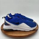 Size 10.5 Nike Mens Air Max Motion 2 White/blue LaceUp Sneakers Shoes AO0266-400