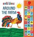 World of Eric Carle, Around the Farm 30-Button Sound Book - Anglicized Version - PI Kids (Play-A-Sound)