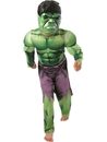 Deluxe Unglaubliches Hulk Alter 3-8 Jungen Kostüm für Kinder Marvel Avengers