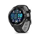 Garmin Forerunner® 965 Running Smartwatch, Colorful AMOLED Display, Training Metrics and Recovery Insights, Black and Powder Gray, 010-02809-00