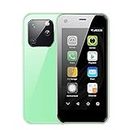DAM Smartphone Mini XS13 3G, Android 6.0, 1GB RAM + 8GB. Pantalla 2,4''. 4,1x1,1x8,4 Cm. Color: Verde