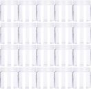 20 Pack 4Oz round Plastic Jars with Lids Empty Clear Slime Containers,Wide-Mo...