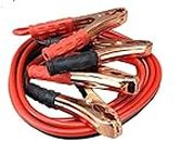 Prachit Heavy Duty Car Jumper Cable Leads Battery Booster Cable Wire Clamp - Emergency 500AMP Booster Cable with Alligator Wire for Battery Chargers to Start for Car Engine