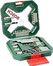 Bosch Accessories 34 Piece X-Line Drill and Screwdriver Bit Set (For Wood, Masonry, and Metal, Accessories for Drills)
