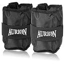Aurion Weight Band 1 KG X 2 (Black)| Resistance Exercise | Resistance Bands | Wrist Ankle | Fitness Band | Unisex Workout Equipment | Finest-Quality Polyester Adjustable Weight | Multi-Purpose