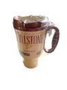 Vtg Premium Arabica Coffees Millstone Insulated Mac’s Coffee Mug Cup W/ Lid READ