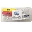 STIM Travel Kit : Complete Oral Care Kit | With Toothbrush, Toothpaste, Flosser, Tongue Cleaner and Interdental Brush