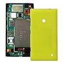 Plastic Back Housing Cover for Nokia Lumia 520 Yellow