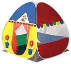 Homecute Igloo Type Foldable Popup Kid's Play Tent House (Window-Multicolour)
