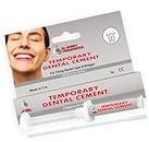 Dr. Bone's Therapeutics ® Dental Repair Kit, Temporary Dental Glue Cement Capsules, for Dislodged Crowns and Bridges, Temporary Repair, 1 Pack of 3 Capsules of Temporary Dental Cement, Made in the UK