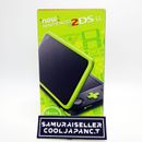 Nintendo 2DS LL Console System Black x Lime JAPAN import Japanese game  NEW