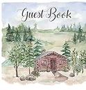 Cabin house guest book (hardback), comments book, guest book to sign, vacation home, holiday home, visitors comment book