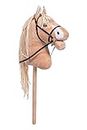 HKM SPORTS EQUIPMENT- Hobby Horse-Sunny, Color marrón Claro, ST (13750_2200)