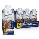 Glucerna 30g Protein Shake Diabetes Nutrition For Blood Sugar Management Meal Replacement Shake Rich 11 fl oz, Chocolate, 12 Count