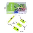 Circuit Learning Kit for Kids, DIY Basic Electric Circuit Laboratory Experiments Beginner Circuit Learning Project for Teaching Series and Parallel Circuit(Series Parallel Circuit)