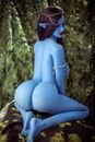 Real Blue Sexy Doll Full Body Life Size Adult Women Realistic TPE Jelly Breast