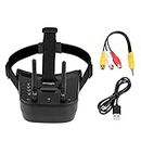 FPV Goggles, 5.8G 40 Channels Mini FPV Goggles Built in 3.7V 1200mAh Battery, Quadcopters and Multirotors Remote and App Controlled Vehicles & Parts