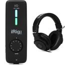 IK Multimedia iRig Pro I/O USB Audio Interface and Headphones
