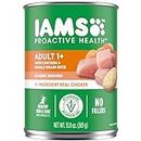 IAMS Proactive Health Adult Wet Dog Food Classic Ground with Chicken and Whole Grain Rice, 13 oz. Cans, Pack of 12