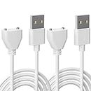 Magnetic USB DC Charger Cable Replacement Charging Cord 2Pack-(10MM/0.39Inch)