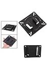 SR VISION TV Wall Mount Bracket for Most 14-24 Inch LED LCD Plasma Flat Screen Monitor Max.33lbs/15kg Load Capacity Fixed Mount Black