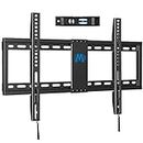 Mounting Dream TV Mount Fixed for Most 42-84 Inch Flat Screen TVs, TV Wall Mount Bracket up to VESA 600 x 400mm and 132 lbs - Fits 16"/18"/24" Studs - Low Profile and Space Saving MD2163-K-04