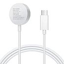 USB C Charger for Apple Watch Magnetic Wireless Cord Portable Fast Charging Cable Compatible with Apple Watch Series 9 8 7 6 SE 5 4 3 2 1 / 45mm 44mm 42mm 41mm 40mm 38mm (3.3FT)