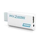 LipiWorld® Wii to HDMI 1080P Converter Wii2HDMI Adapter 3.5mm Audio Video Output Full HD 1080P Output