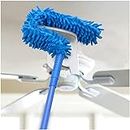 SKYTONE Flexible Fan Cleaning Duster for Multi-Purpose Cleaning of Home, Kitchen, Car, Office with Long Rod